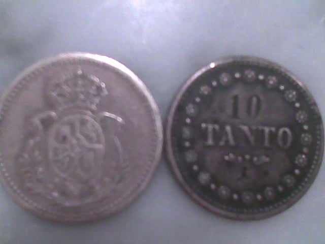Photo 1 Pièce de monnaie non identifiée: TANTO y 10 TANTO
