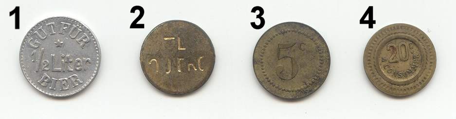 Photo 1 Pièce de monnaie non identifiée: No sé nada sobre estas monedas