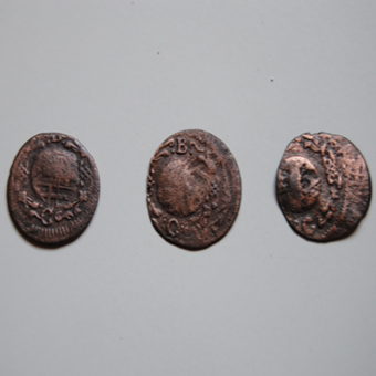 Photo 2 Pièce de monnaie non identifiée: monedas españolas