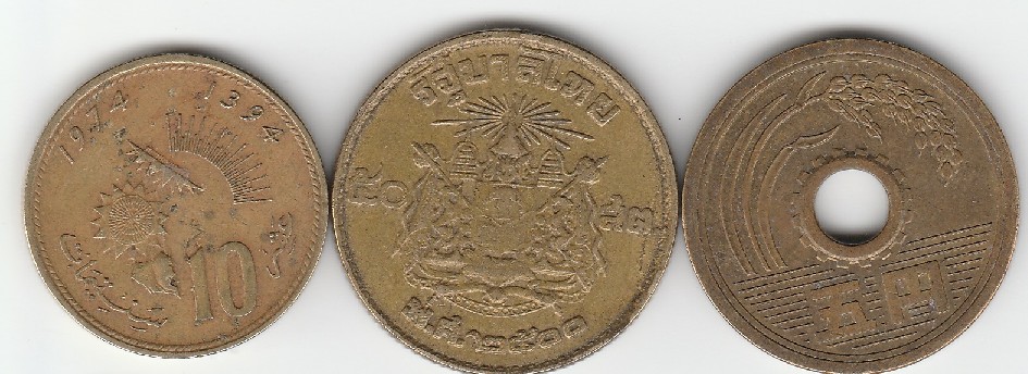 Photo 1 Pièce de monnaie non identifiée: Identificación 3 monedas