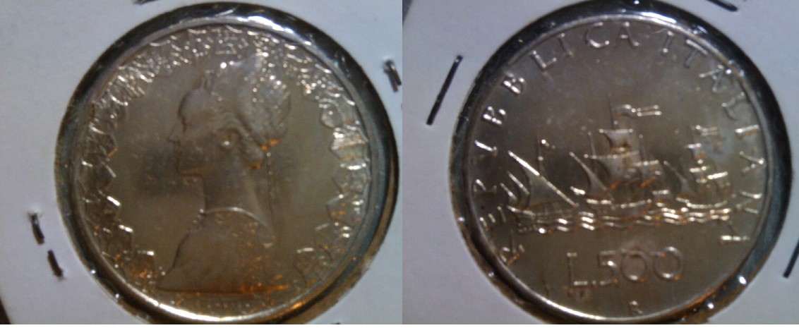 Photo 2 Pièce de monnaie non identifiée: Italiana de plata que no identifico el año, KM98?