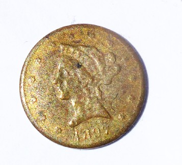 Photo 1 Pièce de monnaie non identifiée: parece el aguila americana pero no lo se
