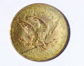 Photo 2 Pièce de monnaie non identifiée: parece el aguila americana pero no lo se